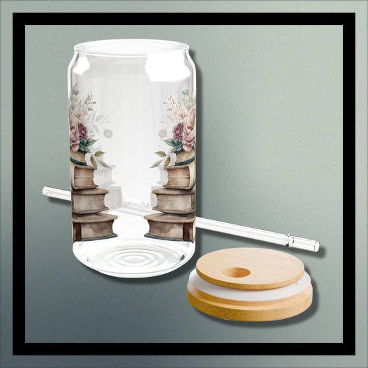 Prologues & Peonies Glass